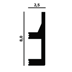 Молдинг Перфект Плюс P82