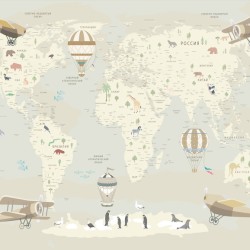 Фотообои Карта K13